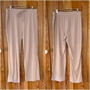 Jason Wu Soft Cotton Modal Neutral Pink Blush Lounge Pajama Pants ~ Large 🍄